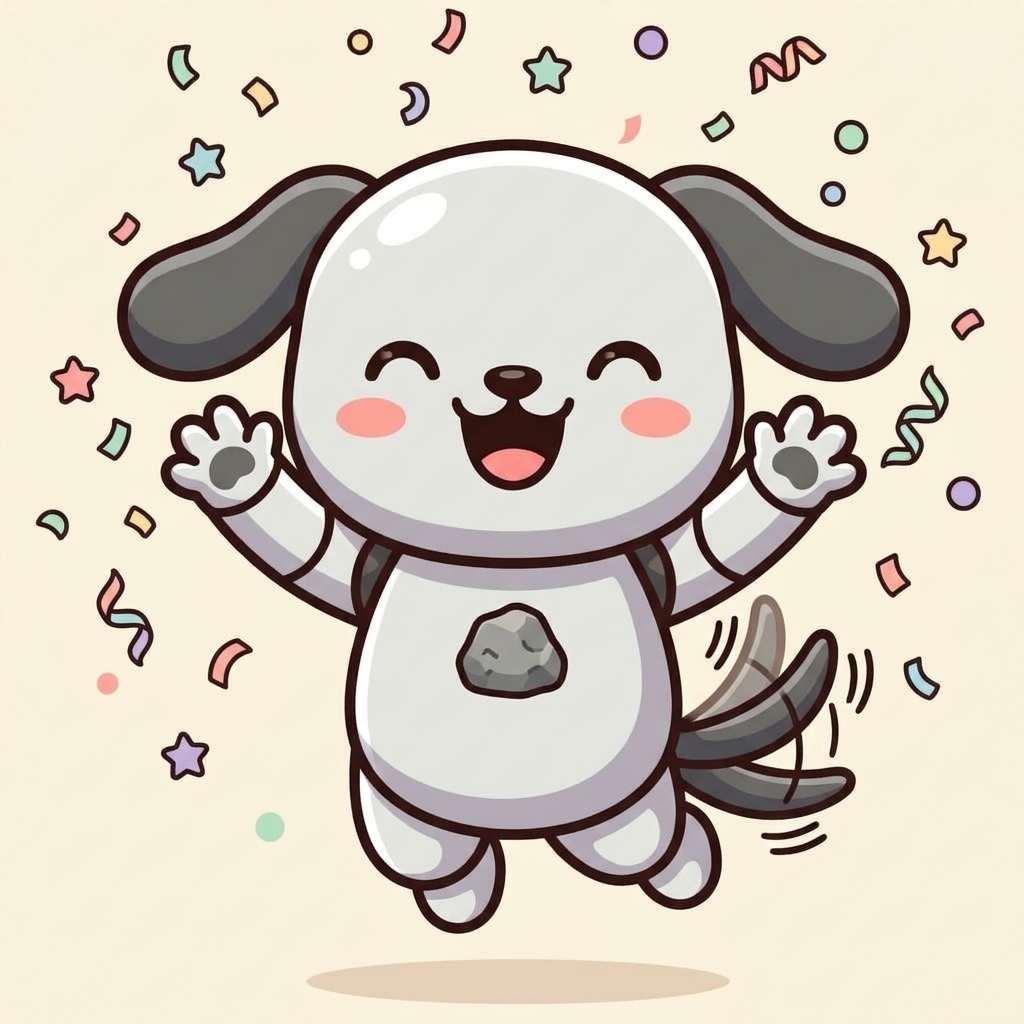 Dori mascot celebrating the waitlist call to action